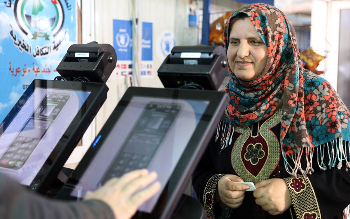 Iris-Scan-Technologie für syrische Flüchtlinge in Jordanien